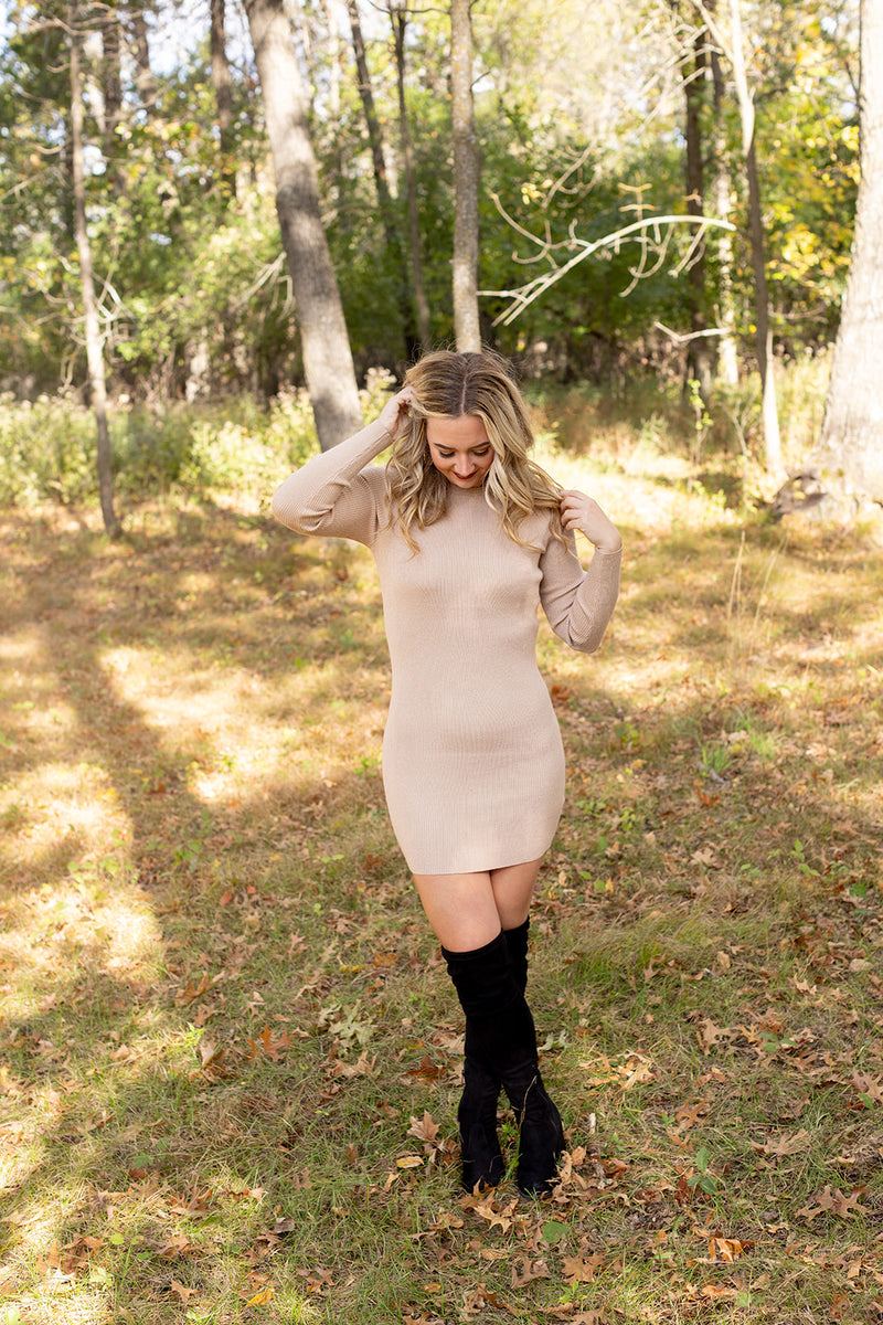 Shine Bright Lurex Sweater Dress