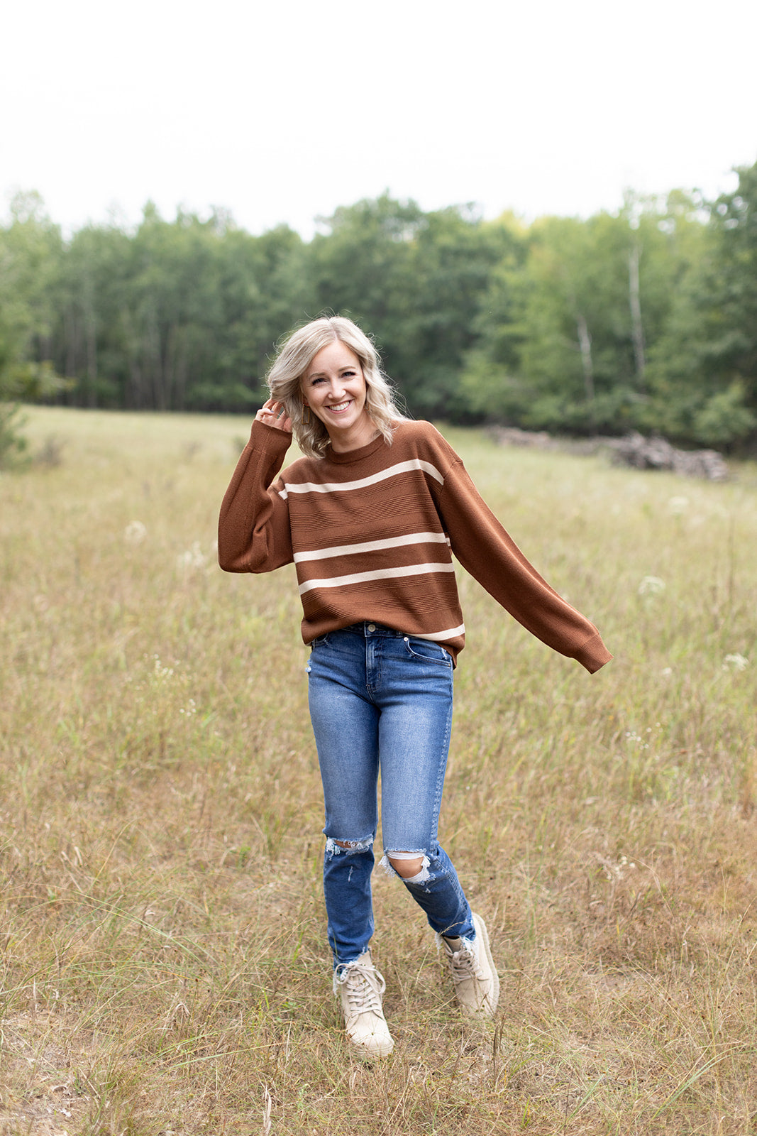 On Cue Dolman Sweater - *1 LEFT*