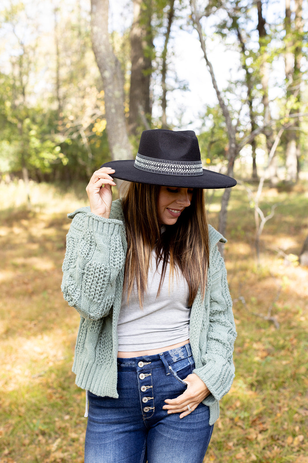 The Lucky One Cable Knit Sweater Cardigan - *LOW STOCK*