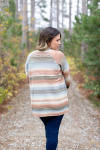 First In Line Ombre Sweater Cardigan