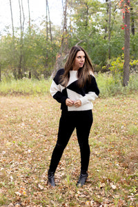 Winning Combo Color Block Sweater - *1 LEFT*