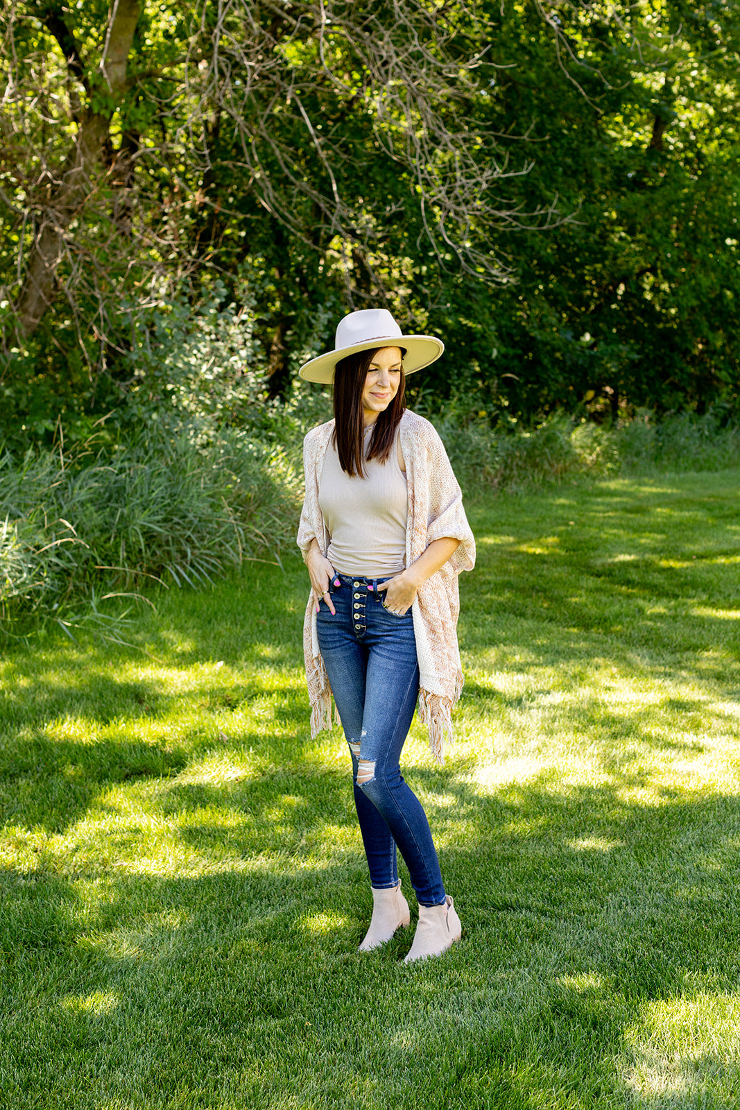 Orchard Day Fringe Cardigan