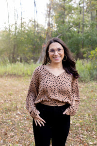 Fiercely You Animal Print Top