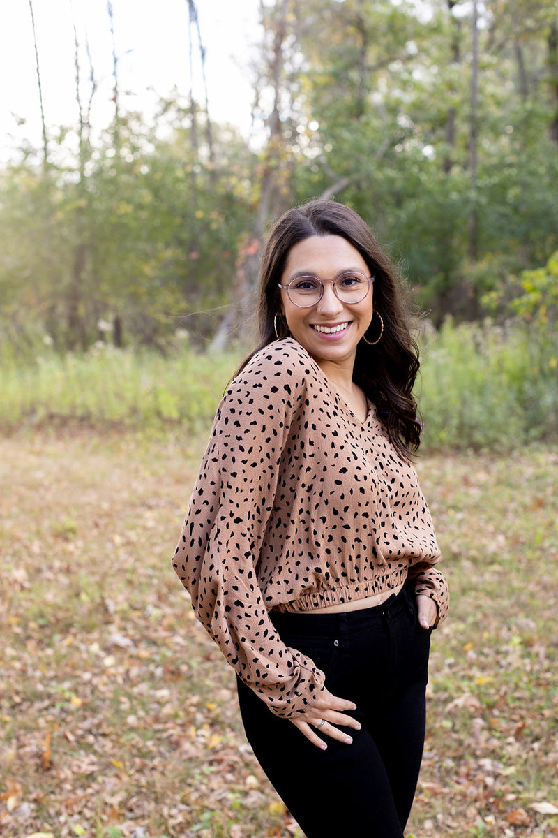 Fiercely You Animal Print Top