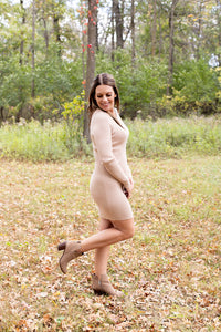 Shine Bright Lurex Sweater Dress