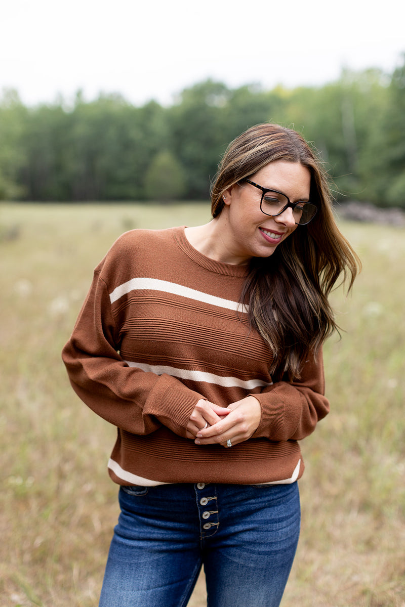 On Cue Dolman Sweater - *1 LEFT*