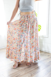 Play Date Floral Maxi Skirt