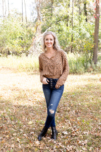 Fiercely You Animal Print Top