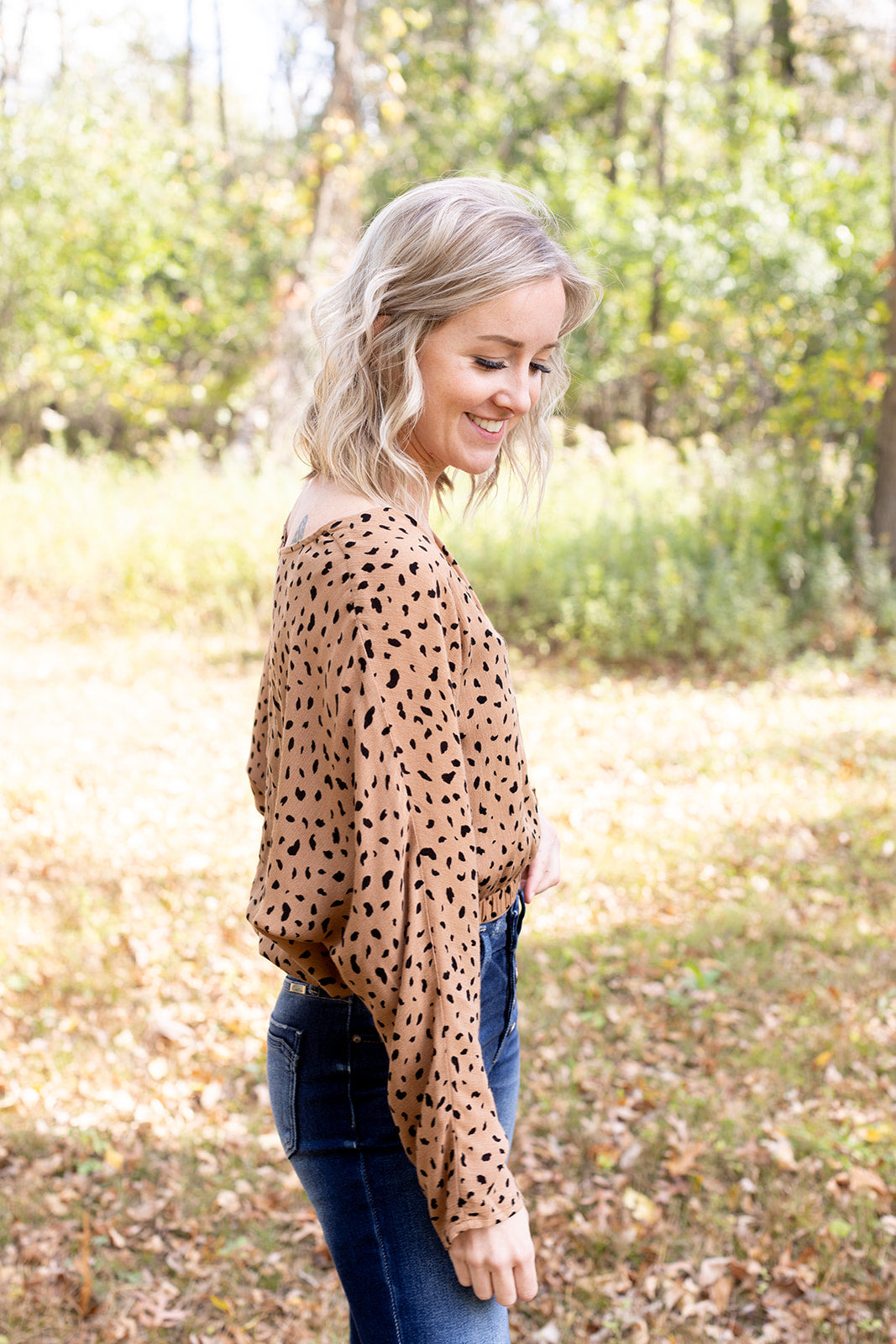 Fiercely You Animal Print Top