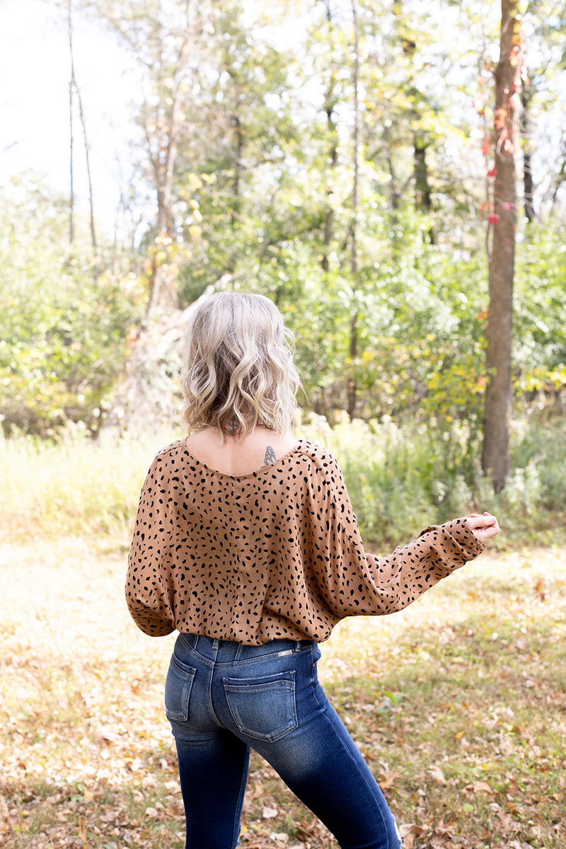 Fiercely You Animal Print Top