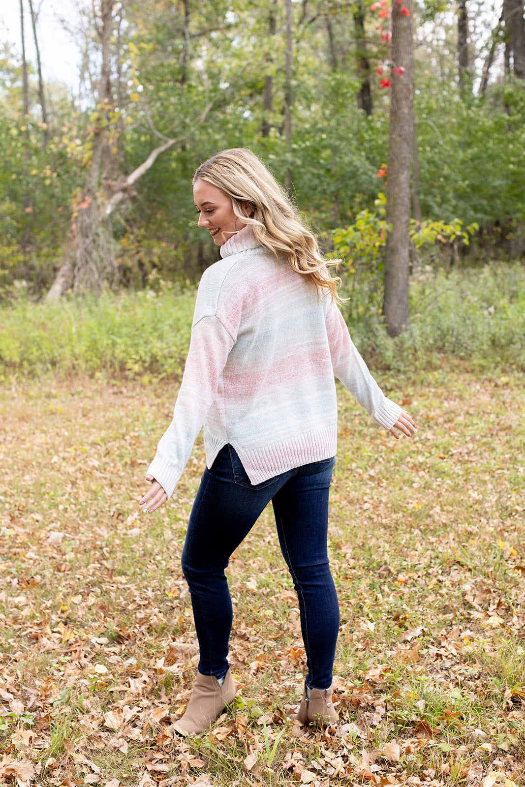 Catching Up Ombre Sweater - *1 LEFT*