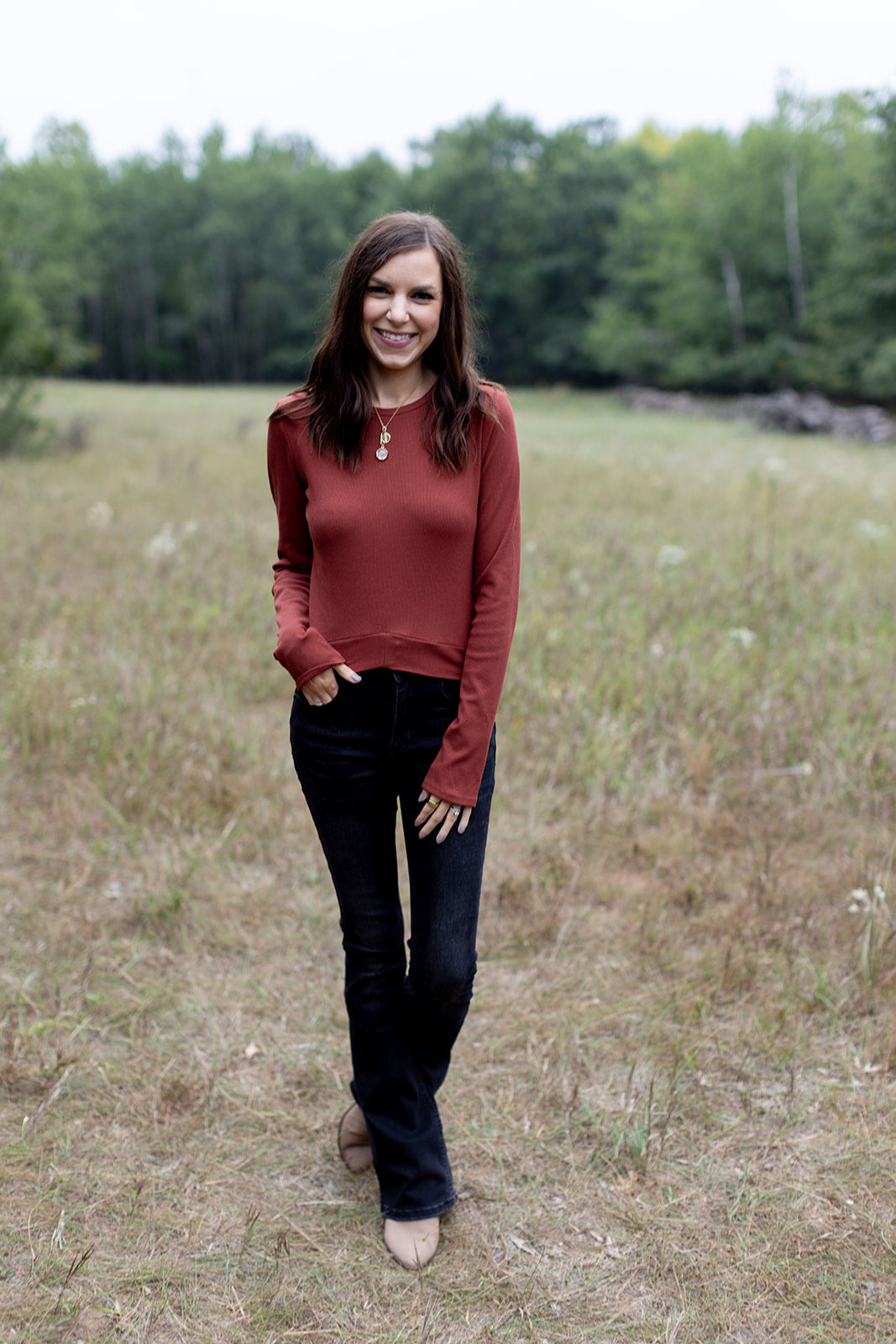 The Weekender Rust Top - *LOW STOCK*