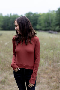 The Weekender Rust Top - *LOW STOCK*