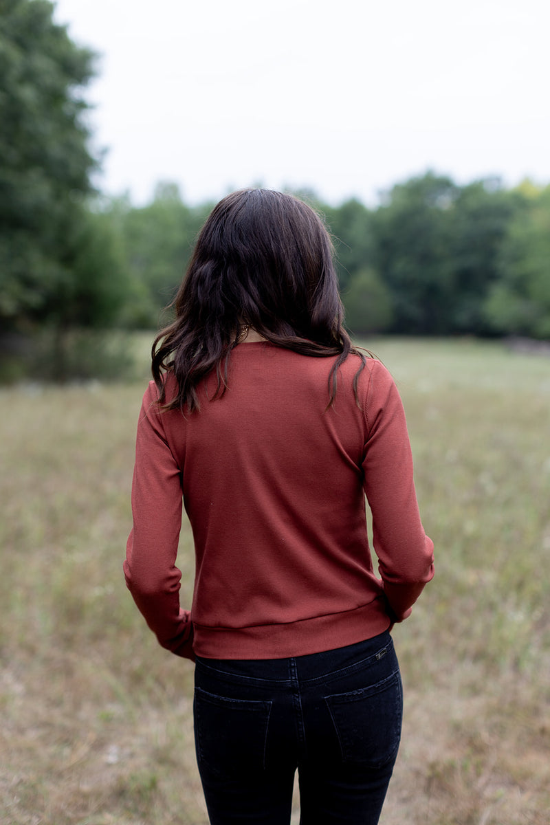 The Weekender Rust Top - *LOW STOCK*