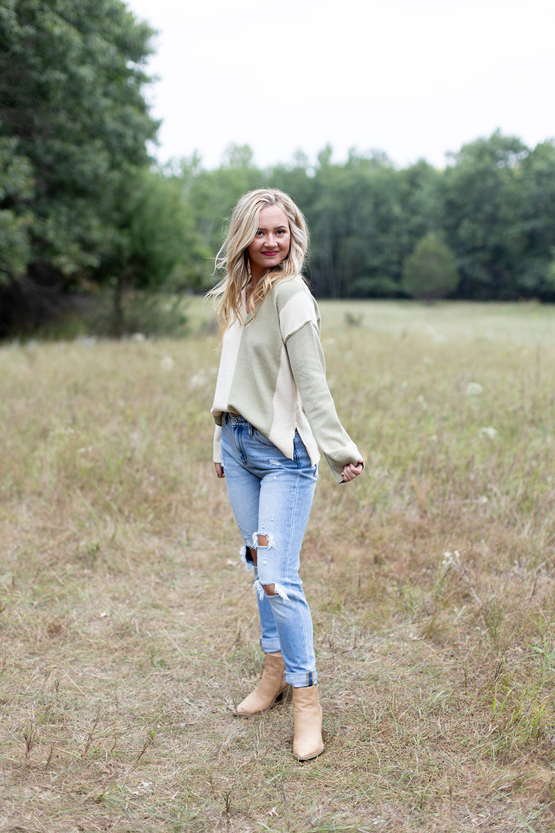 Fall Fresh Color Block Sweater - *LOW STOCK*