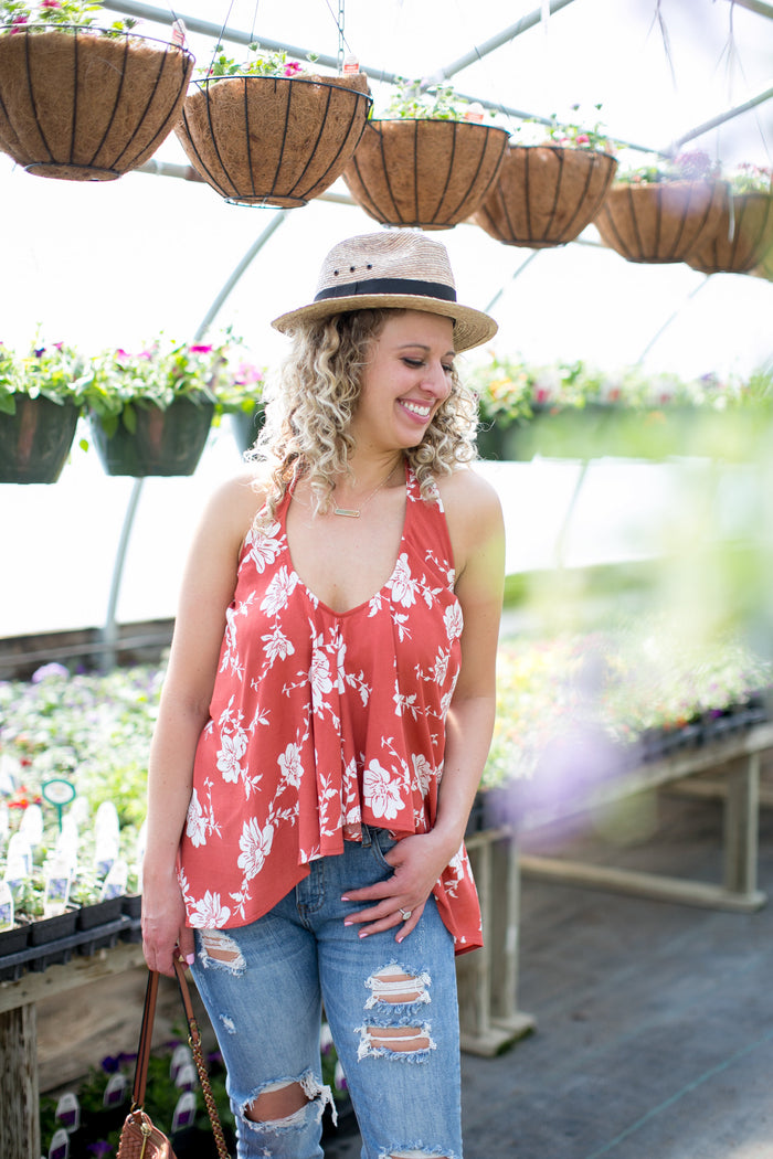 Forever In Floral Halter - *LOW STOCK*