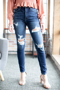 Just Like That High Rise Destructed Skinny - *LOW STOCK*