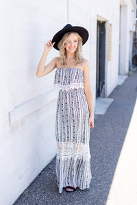 Sail Away Flounce Ruffle Maxi Dress - *1 LEFT*