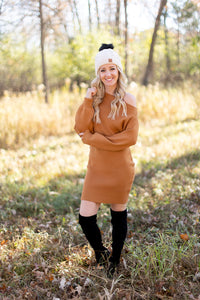 On Point OTS Sweater Dress - *LOW STOCK*