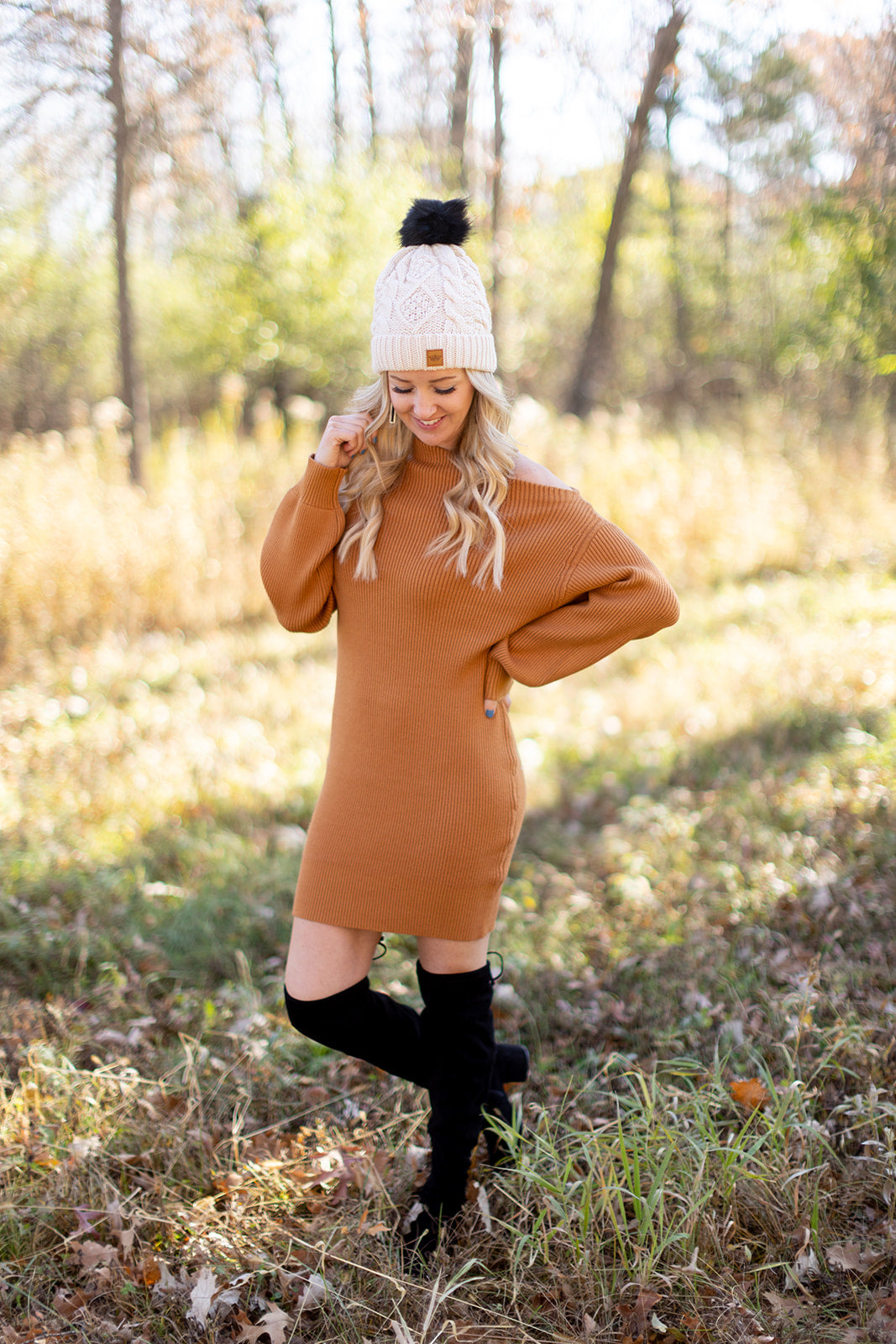 On Point OTS Sweater Dress - *LOW STOCK*