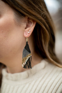 Better Off Angled Geometric Earring - *1 LEFT*