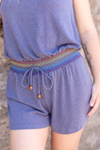 Only You Smocked Waist Romper - *LOW STOCK*