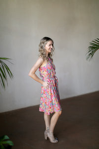 Endless Joy One Shoulder Floral Dress - *1 LEFT*