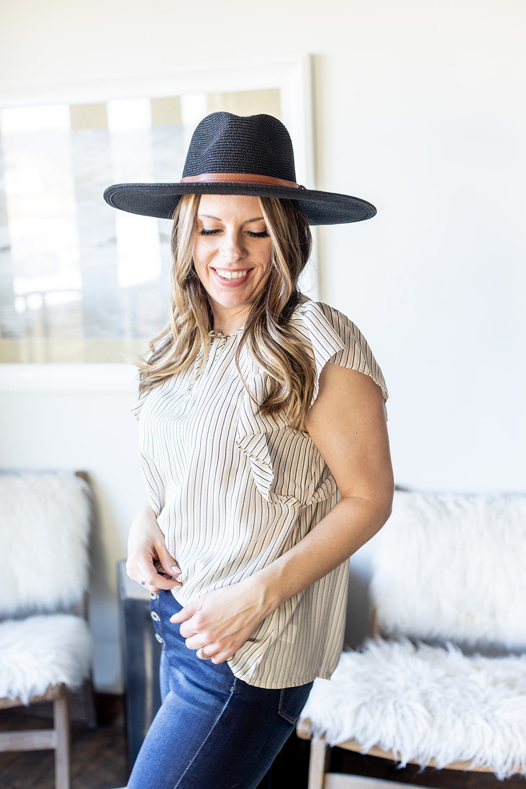 Work It Out Stripe Top - *LOW STOCK*