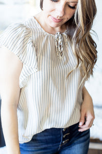 Work It Out Stripe Top - *LOW STOCK*