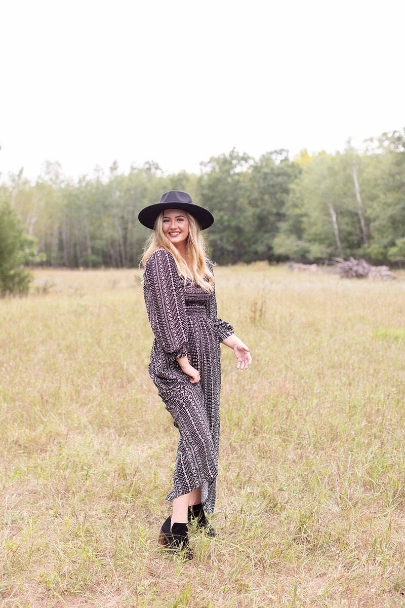 Wild and Free Cut Out Maxi Dress - *LOW STOCK*