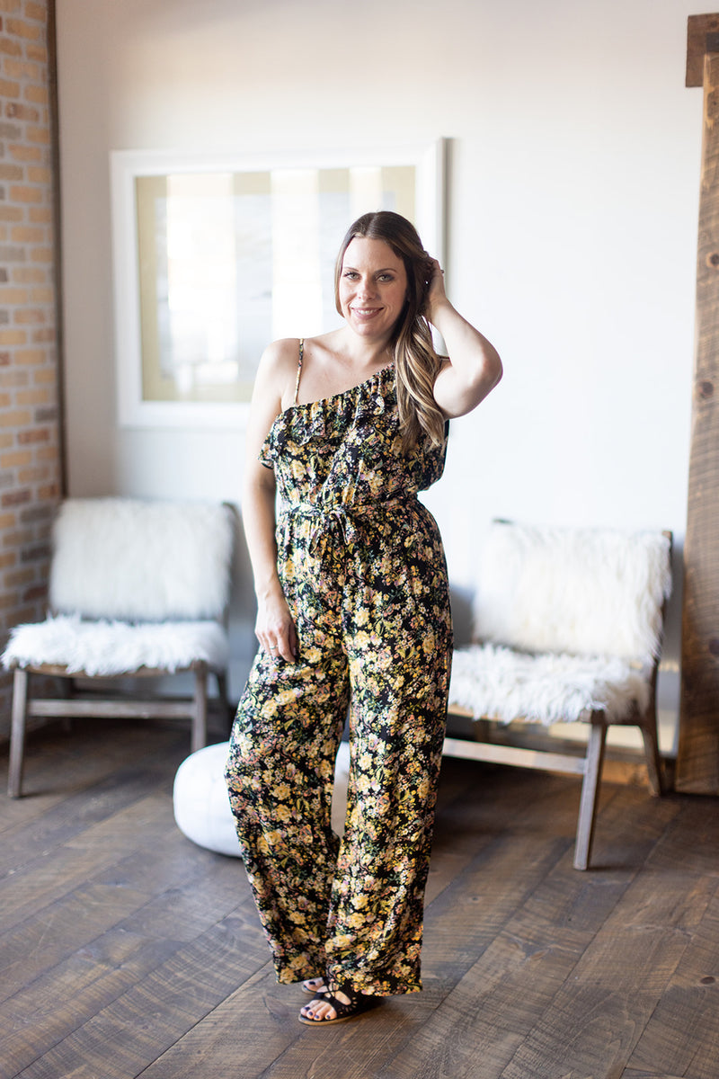 Be That Girl Floral Jumpsuit - *LOW STOCK*