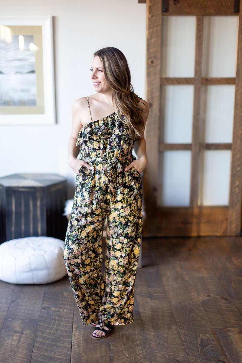 Be That Girl Floral Jumpsuit - *LOW STOCK*